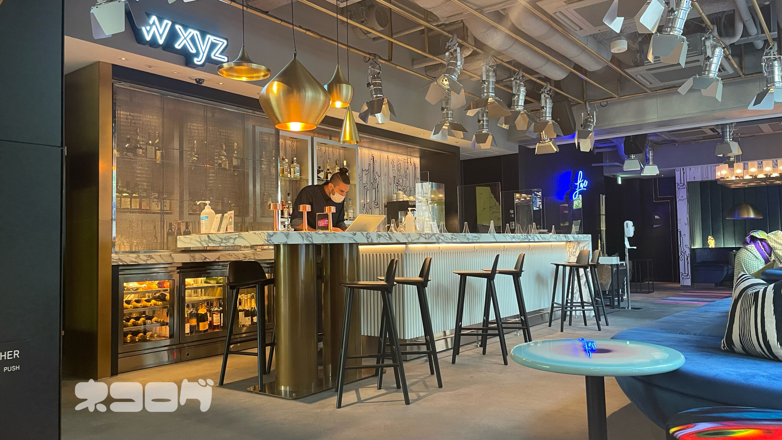 アロフト東京銀座 W xyz Bar ｜ 銀座で穴場のカフェバー